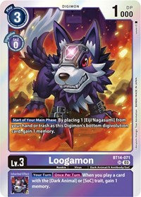 Loogamon (BT14-071 SR) [Blast Ace]