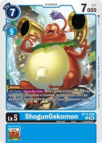 ShogunGekomon (BT14-028 U) [Blast Ace]