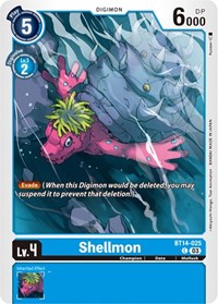 Shellmon (BT14-025 C) [Blast Ace]