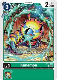 Kunemon (BT14-042 C) [Blast Ace]