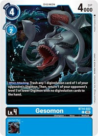 Gesomon (BT14-022 C) [Blast Ace]