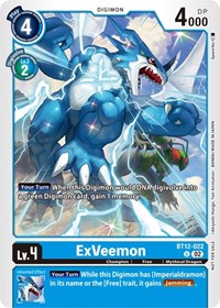 ExVeemon (NYCC 2023 Demo Deck) (BT12-022 U) [Digimon Demo Deck Exclusive Cards]