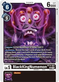 BlackKingNumemon (BT14-063 U) [Blast Ace]