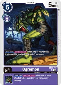 Ogremon (BT14-073 C) [Blast Ace]