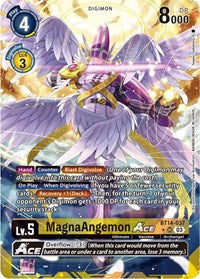 MagnaAngemon ACE (Alternate Art) (BT14-037 SR) [Blast Ace]