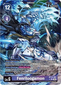 Fenriloogamon (Alternate Art) (BT14-081 SR) [Blast Ace]