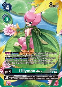 Lillymon ACE (Alternate Art) (BT14-049 SR) [Blast Ace]