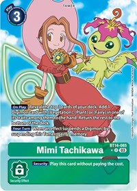 Mimi Tachikawa (Alternate Art) (BT14-085 R) [Blast Ace]