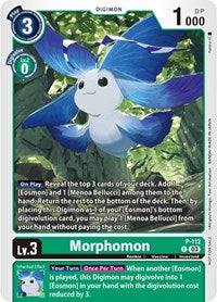 Morphomon - P-112 (3rd Anniversary Survey Pack) (P-112 P) [Digimon Promotion Cards]