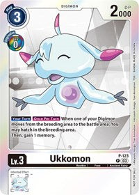 Ukkomon - P-123 (Tamer Party Pack -The Beginning- Ver. 2.0) (P-123 P) [Digimon Promotion Cards]