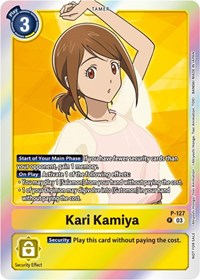 Kari Kamiya - P-127 (Tamer Party Pack -The Beginning- Ver. 2.0) (P-127 P) [Digimon Promotion Cards]