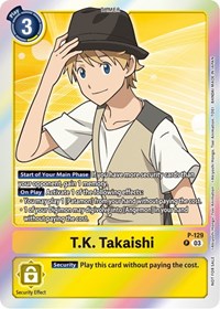T.K. Takaishi - P-129 (Tamer Party Pack -The Beginning- Ver. 2.0) (P-129 P) [Digimon Promotion Cards]