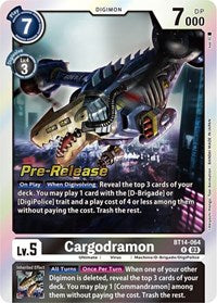 Cargodramon (BT14-064 R) [Blast Ace Pre-Release Cards]