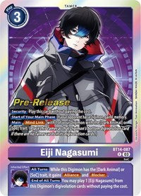 Eiji Nagasumi (BT14-087 R) [Blast Ace Pre-Release Cards]