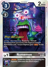 Numemon (BT14-058 R) [Blast Ace Pre-Release Cards]