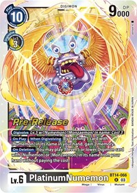 PlatinumNumemon (BT14-066 R) [Blast Ace Pre-Release Cards]