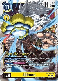 Jijimon (BT14-040 U) [Blast Ace Pre-Release Cards]