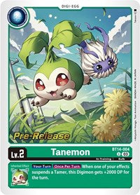 Tanemon (BT14-004 U) [Blast Ace Pre-Release Cards]