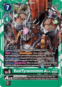 RustTyrannomon ACE - P-113 (3rd Anniversary Survey Pack) (P-113 P) [Digimon Promotion Cards]