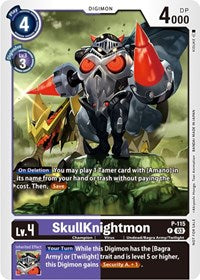 SkullKnightmon - P-115 (3rd Anniversary Survey Pack) (P-115 P) [Digimon Promotion Cards]