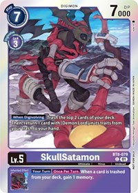 SkullSatamon (Blast Ace Double Pack Set) (BT8-079 C) [New Awakening]