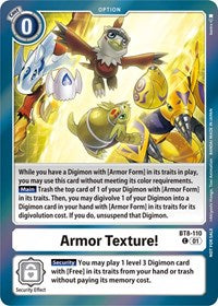 Armor Texture! (Blast Ace Double Pack Set) (BT8-110 C) [New Awakening]