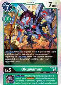 Okuwamon (Winner Pack -Blast Ace-) (P-075 P) [Digimon Promotion Cards]
