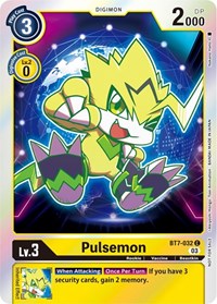 Pulsemon (Official Tournament Pack Vol.11) (BT7-032 C) [Next Adventure]