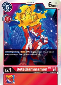 BetelGammamon (Official Tournament Pack Vol.11) (BT8-013 C) [New Awakening]