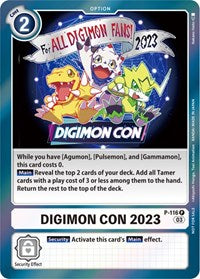 Digimon Con 2023 (Official Tournament Pack Vol.11) (P-116 P) [Digimon Promotion Cards]