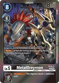 MetalGreymon (Gift Box 2023) (ST15-11 R) [Starter Deck 15: Dragon of Courage]