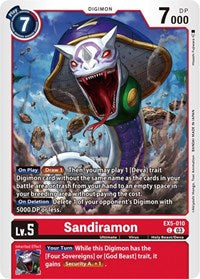 Sandiramon (EX5-010 C) [Animal Colosseum]