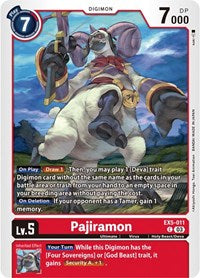 Pajiramon (EX5-011 C) [Animal Colosseum]