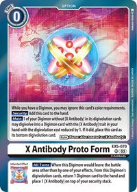 X Antibody Proto Form (EX5-070 SR) [Animal Colosseum]