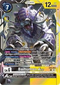 Baihumon ACE (EX5-053 R) [Animal Colosseum]
