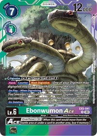 Ebonwumon ACE (EX5-041 R) [Animal Colosseum]