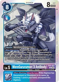WereGarurumon (X Antibody) (EX5-023 R) [Animal Colosseum]