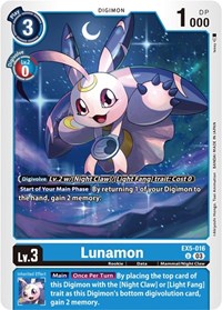 Lunamon (EX5-016 U) [Animal Colosseum]