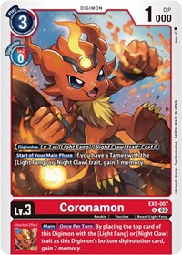 Coronamon (EX5-007 U) [Animal Colosseum]