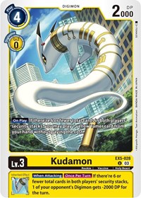 Kudamon (EX5-028 U) [Animal Colosseum]