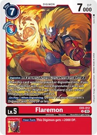 Flaremon (EX5-012 U) [Animal Colosseum]