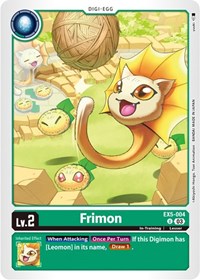 Frimon (EX5-004 U) [Animal Colosseum]