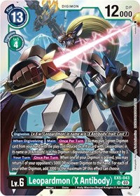 Leopardmon (X Antibody) (EX5-043 SR) [Animal Colosseum]