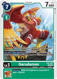 Garudamon (EX5-039 U) [Animal Colosseum]