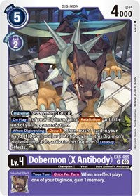 Dobermon (X Antibody) (EX5-059 U) [Animal Colosseum]