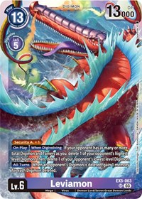 Leviamon (EX5-063 SR) [Animal Colosseum]