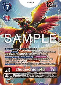 Zhuqiaomon ACE (Alternate Art) (EX5-013 R) [Animal Colosseum]