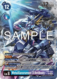 MetalGarurumon (X Antibody) (1 Star Alternate Art) (EX5-026 SR) [Animal Colosseum]