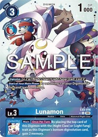Lunamon (Alternate Art) (EX5-016 U) [Animal Colosseum]