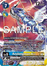 Azulongmon ACE (Alternate Art) (EX5-024 R) [Animal Colosseum]